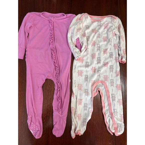 Posh Peanut Other - Posh Peanut & Bestaroo Baby Bamboo Modal Footie Sleepers Bundle 9-12M 18-24M